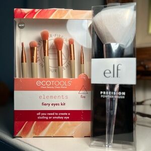 e.l.f. Precision Powder Brush & Ecotools Beauty Brushes